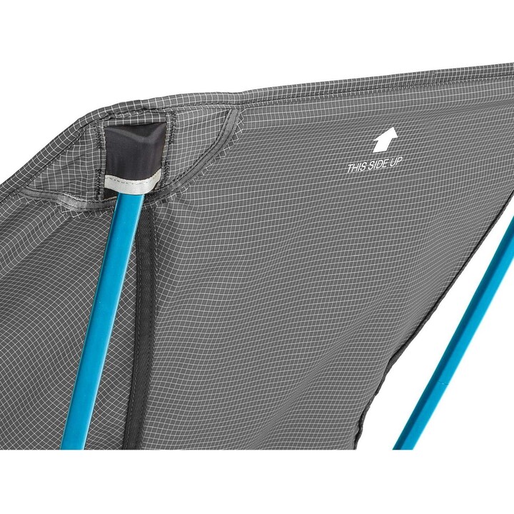 Helinox Silla Zero Grande Ultraligera Silla de Camping Negro 145kg Capacidad 640g