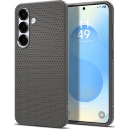 Case for Samsung Galaxy S25+ S936, Spigen, Liquid Air, Gray ACS08980