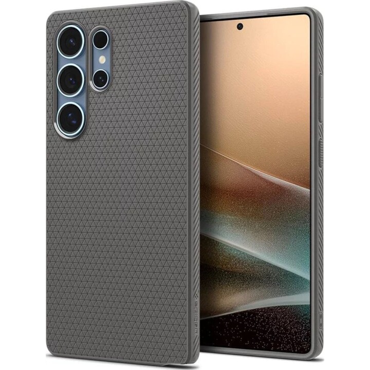 Capa Spigen Liquid Air, cinzento mármore para Samsung Galaxy S25 Ultra (ACS08954)