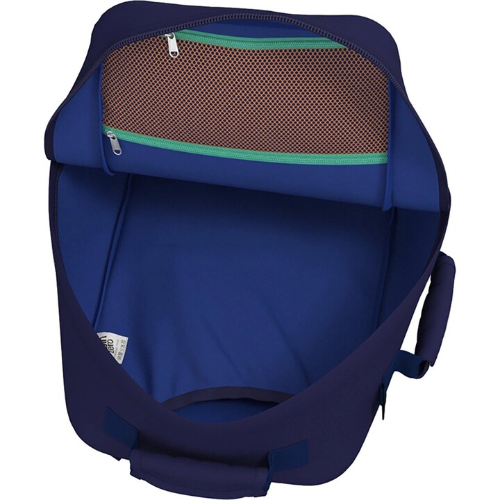 CabinZero Classic 28L Airplane Backpack - Deep Ocean Blue