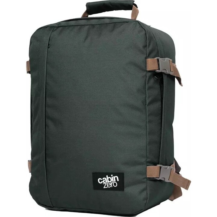 CabinZero Classic 36L Airplane Backpack - Black Sand