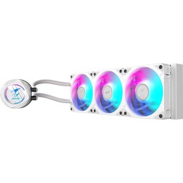Gigabyte AORUS WATERFORCE II 360I ARGB AIO Flüssig-CPU-Kühler Weiß 360mm