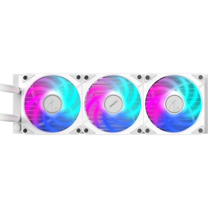 Gigabyte AORUS WATERFORCE II 360I ARGB AIO Liquid CPU Cooler White 360mm