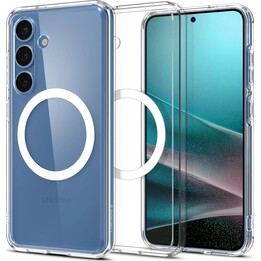 Funda Spigen para Galaxy S25 Ultra Hybrid MagFit (MagFit + compatible con Qi2)
