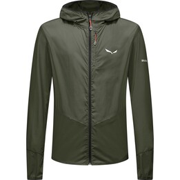 Softshell męski Salewa Pedroc Wind HD Light Jacket - dark olive rozmiar: m