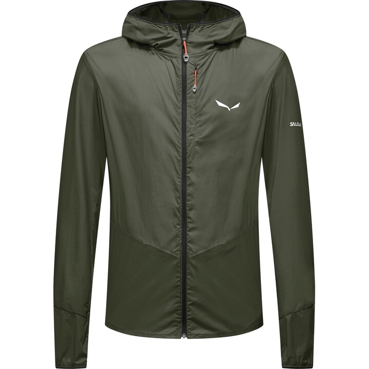 Salewa Pedroc Wind HD Light Jacket Herren Softshell - dark olive Größe: m