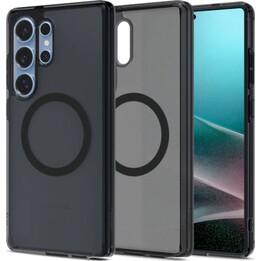 Spigen Tasche für Galaxy S25 Ultra Ultra Hybrid MagFit (MagFit + Qi2 kompatibel)