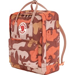 Zaino urbano Fjallraven Kanken Graphics - rosa gesso/animali nascosti