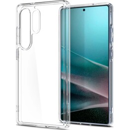 Funda híbrida Spigen para Galaxy S25 Ultra Transparente