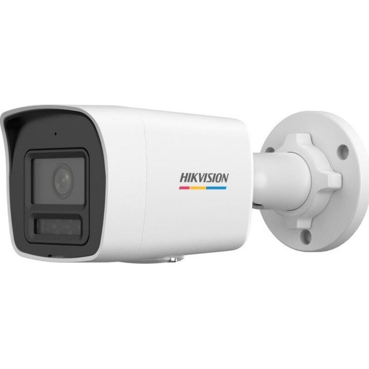 Hikvision DS-2CD1067G3-LIUF/SL Câmara IP de Bala Fixa ColorVu 3.0 de 6MP e Luz Híbrida Inteligente de 2,8 mm Branca