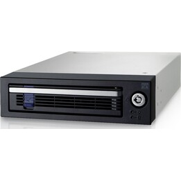 ICY DOCK DataCage Basic MB876SK-B Boîtier Hot-Swap pour disque dur SATA 3,5 pouces Aluminium noir 6Gbps