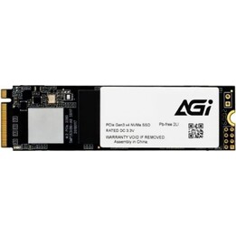 AGI AI298 512GB M.2 PCIe Gen3 NVMe SSD 3000MB/s Read 1400MB/s Write
