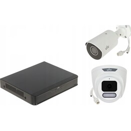 Kit de monitoramento KIT-NVR501 + 2 câmeras