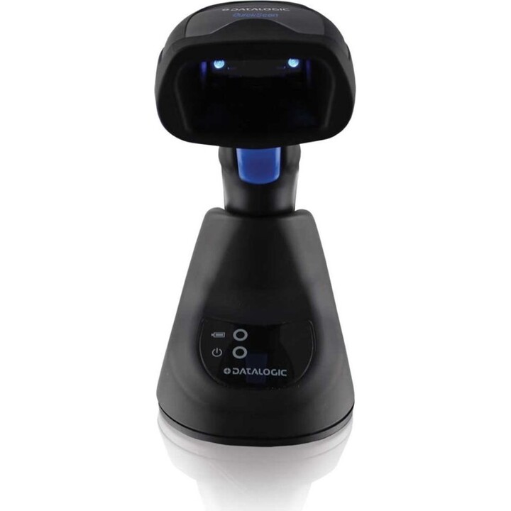 Kit QuickScan Mobile QM2500 - Scanner di codici a barre portatile - Connettività wireless - Cavo di ricarica - 2D - Nero