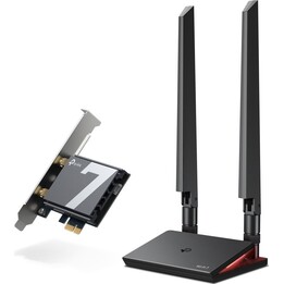 Adaptador PCIe TP-Link Archer TBE550E BE9300 Tri-Band WiFi 7 com Bluetooth 5.4