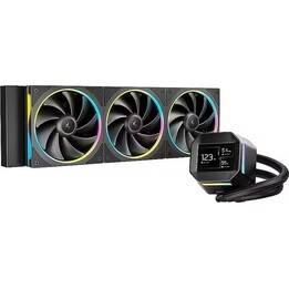 Deepcool LM360 Schwarze RGB-CPU-Flüssigkeitskühlung