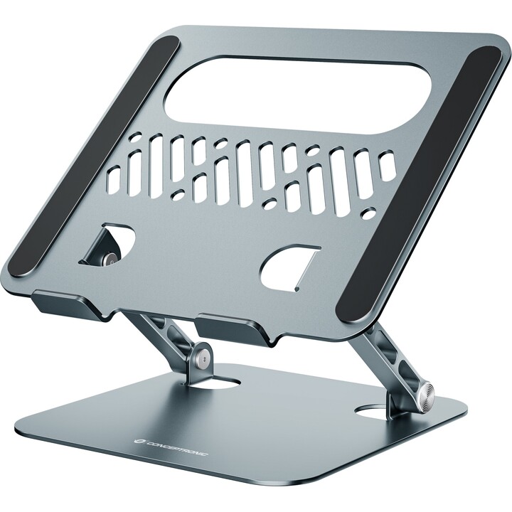 Suporte para laptop Conceptronic de 10 a 17 polegadas em alumínio