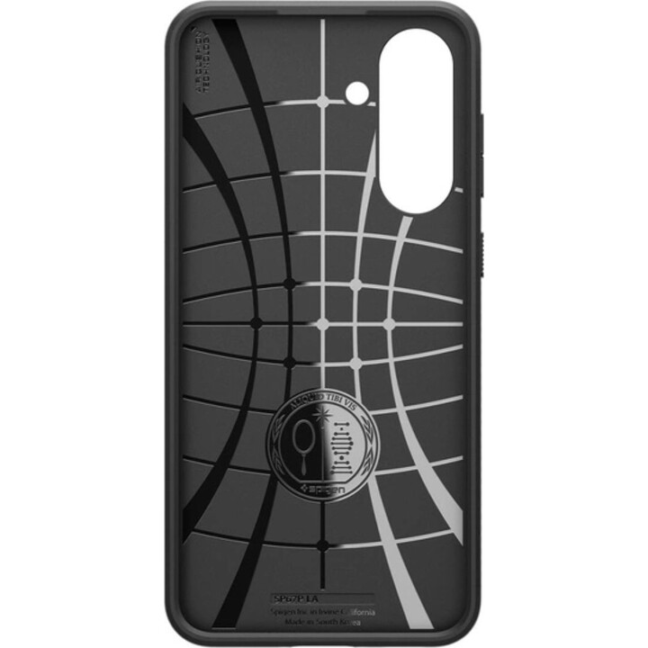 Custodia Spigen Liquid Air per Samsung Galaxy A36 5G - Nero opaco