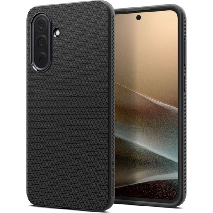 Custodia Spigen Liquid Air per Samsung Galaxy A36 5G - Nero opaco