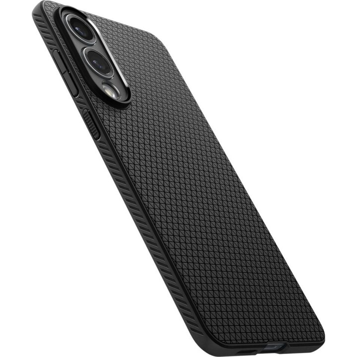 Spigen Liquid Air Galaxy S25 Edge Case Matte Black