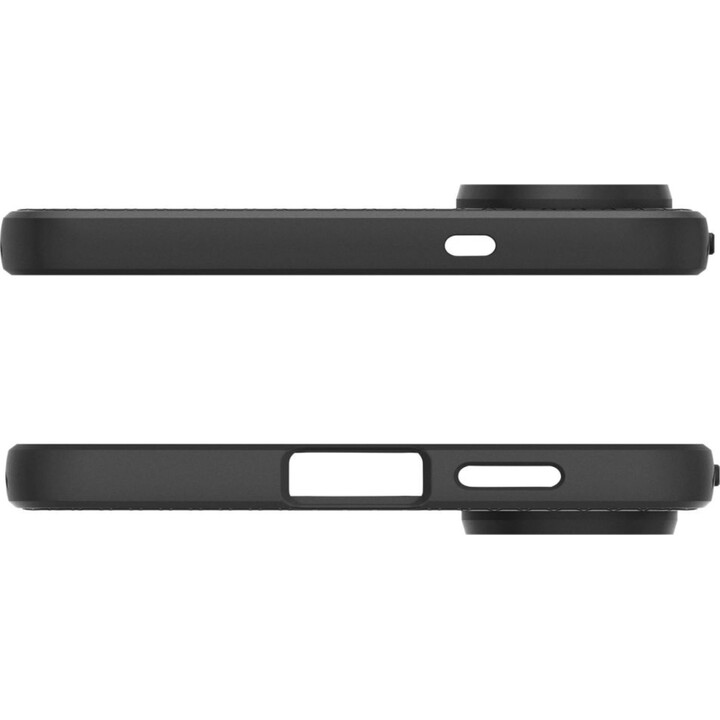 Spigen Liquid Air Galaxy S25 Edge Case Matte Black