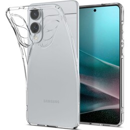 Custodia Spigen a cristalli liquidi per Galaxy S25 Edge trasparente