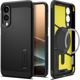 Spigen Tough Armor MagSafe Custodia per Galaxy S25 Edge nera
