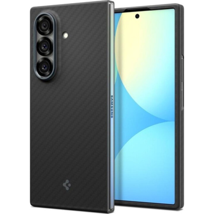 Spigen Airskin Aramid Case pour Samsung Galaxy Z Fold 7 (Noir)