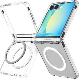 Ultra Hybrid Pro Magsafe Case for Samsung Galaxy Z Flip7 Transparent Spigen
