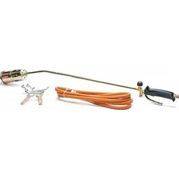 Idealgas Bruciatore a gas da tetto lungo 100 cm Ugello Fi 60 Mm + Tubo 3 M