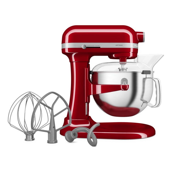 KitchenAid 5KSM60SPXEER Batidora de varillas 375 W Rojo