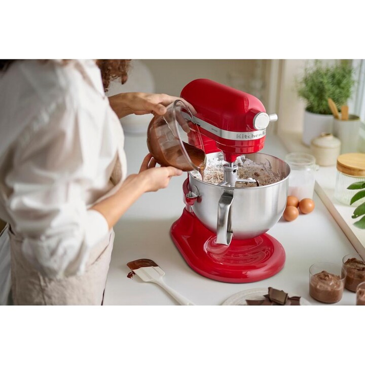 KitchenAid 5KSM60SPXEER Batidora de varillas 375 W Rojo
