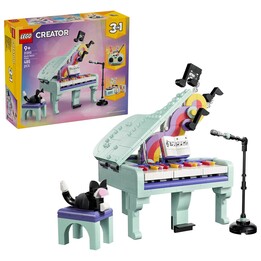 LEGO CREATOR 3 EM 1 31392 Piano Decorativo com um Gato