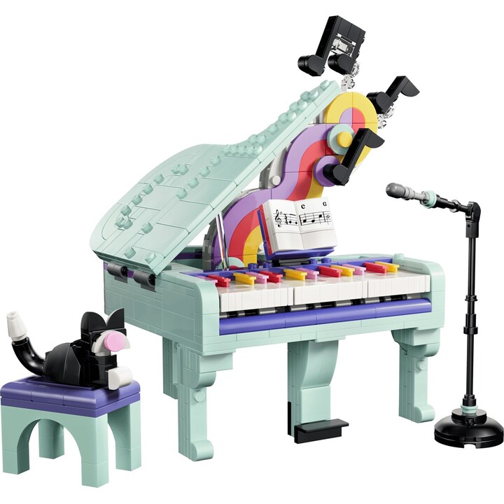 LEGO CREATOR 3 EM 1 31392 Piano Decorativo com um Gato