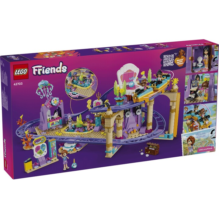 LEGO FRIENDS 42703 Eine Fahrt mit der Meerjungfrauen-Achterbahn