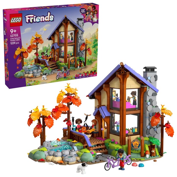LEGO FRIENDS 42705 Accogliente baita nel bosco in autunno