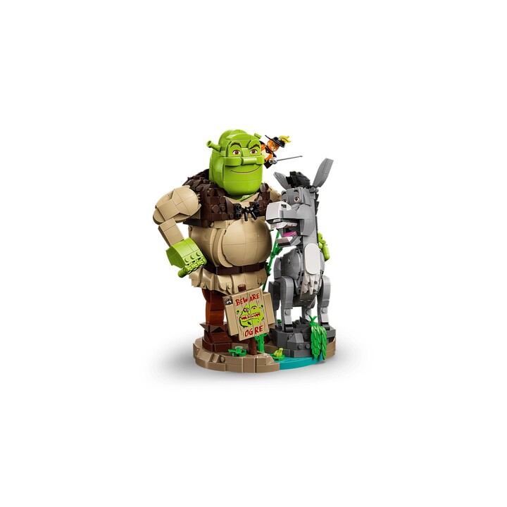 LEGO ICONS 72423 Shrek, l'Âne et le Chat botté