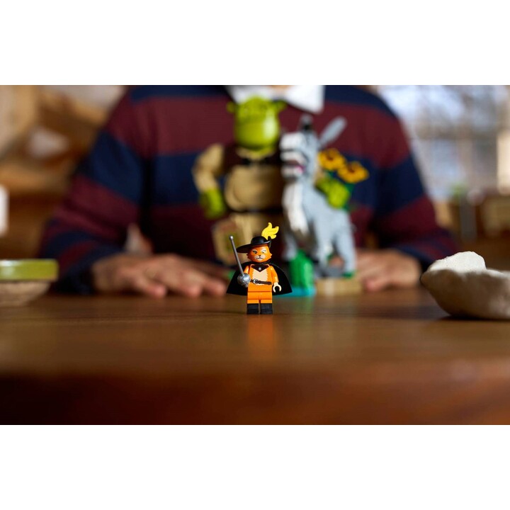 LEGO ICONS 72423 Shrek, l'Âne et le Chat botté