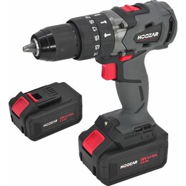 Atornillador de impacto sin escobillas Hoozar 18V 2x4.0Ah