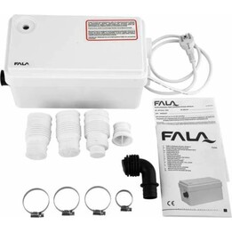 WAVE Wasserpumpe für Dusche und Waschbecken, 250 W, 4 m Förderhöhe, 75944