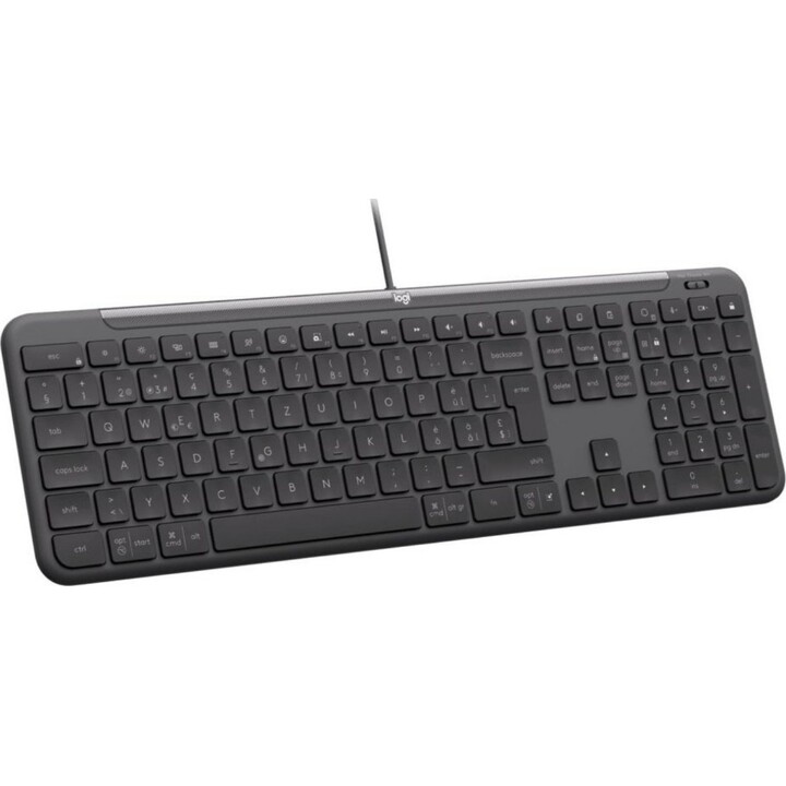 Logitech K620 Slim Wired Keyboard Graphit US Layout