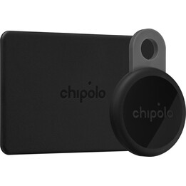 Chipolo CARD e LOOP Localizador Bluetooth Preto 2-Pack 120m Alcance IP67
