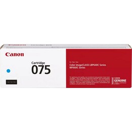 Canon 075 Cyan Cartouche de Toner Originale 6364C002, 1300 Pages