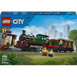 LEGO City 60511 Oldtimer-Dampfzug-Bausatz 575tlg.