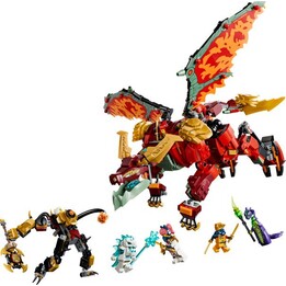 LEGO Ninjago 71868 Wyldfyre Transforming Dragon Mech 2-in-1 821pcs