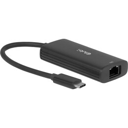 Club3D CAC-2531 USB-C zu 10GbE Ethernet Adapter Schwarz