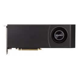 Fonte de alimentação Sparkle Technology Arc Pro B70 com cooler Intel e 32 GB de memória GDDR6.