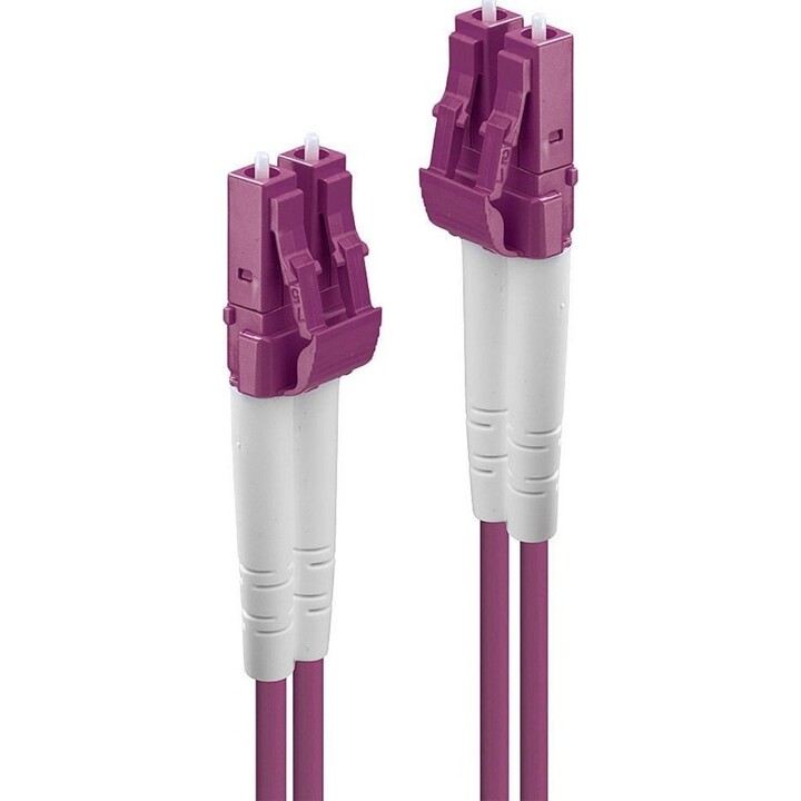LINDY 46346 LC-LC OM4 Duplex Lichtwellenleiter 20m LS0H