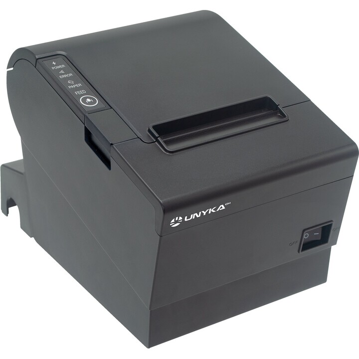 Impressora térmica de recibos Unyka POS5 UK56009 230mm/s USB LAN RJ11 Preto