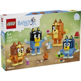 Conjunto de construção LEGO Bluey 11217 Brick-Built Bluey Family 466pcs